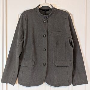 Banana Republic Brushed Knit Blazer | Olive Green | EUC | XL